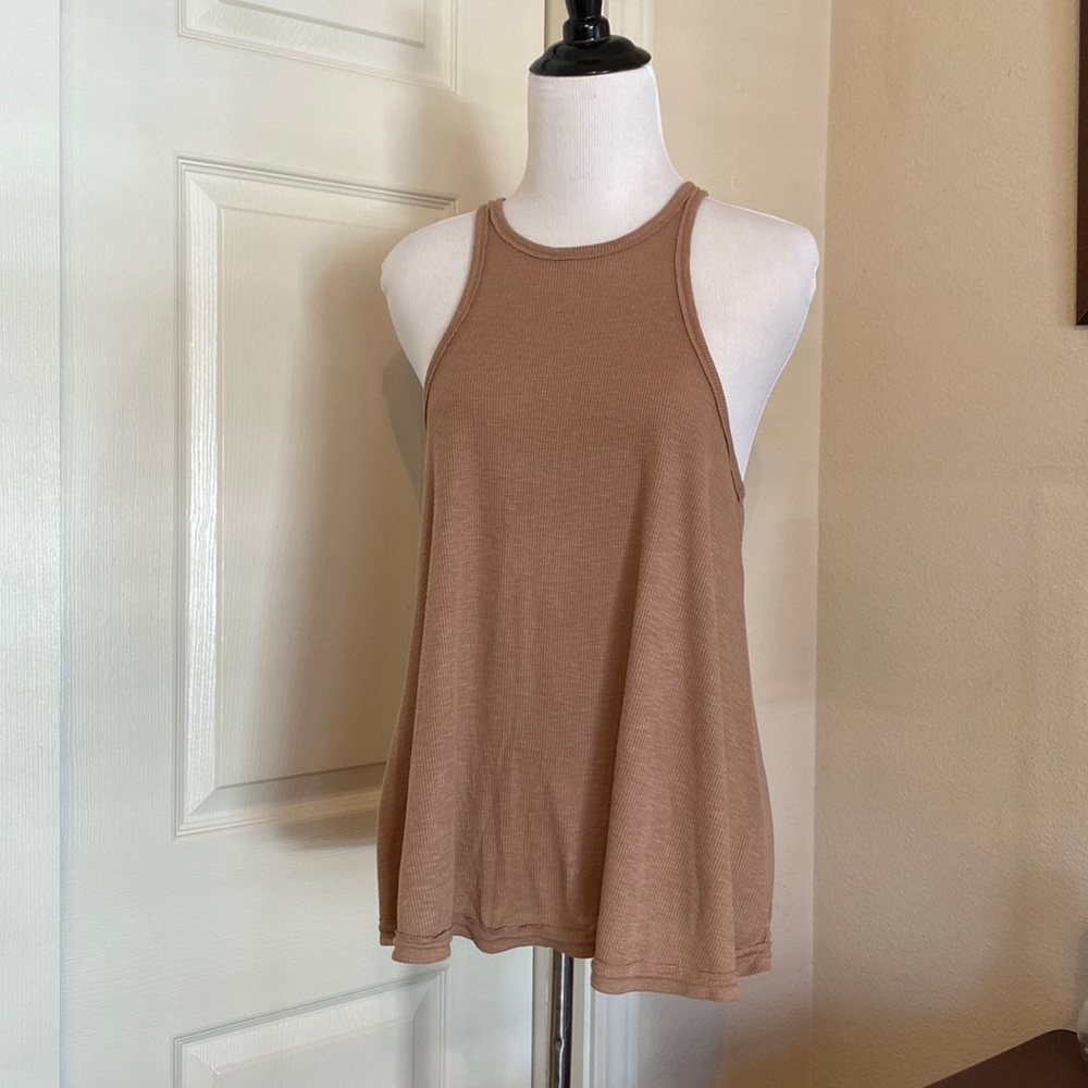 Free People razor back tee, XS